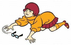 Scooby Doo Characters Velma the typical Scooby-Doo