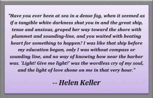 ... Hearing-vision loss to navigation kellera list is full of Helen Keller