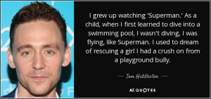 , when I first learned to dive into a swimming pool, I wasn't diving ...