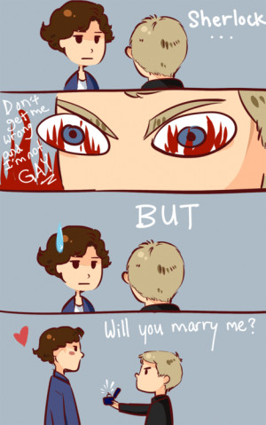 Sherlock and John Don't Get Me Wrong