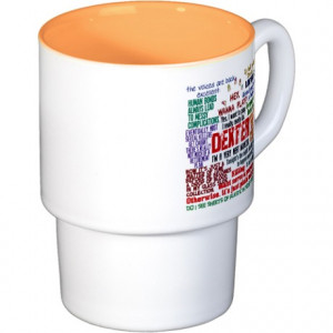 Best Dexter Quotes Stackable Mug Set (4 mugs)
