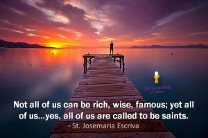 St Josemaria Escriva quote