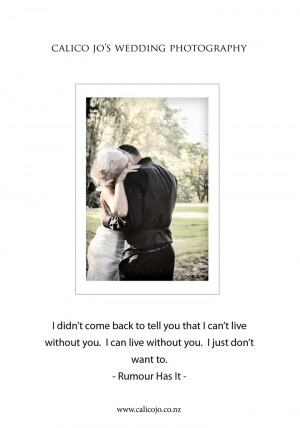 don't want to live without you quote