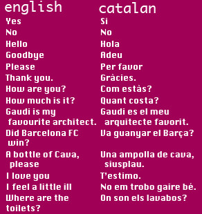 Catalan Got Your Tongue?